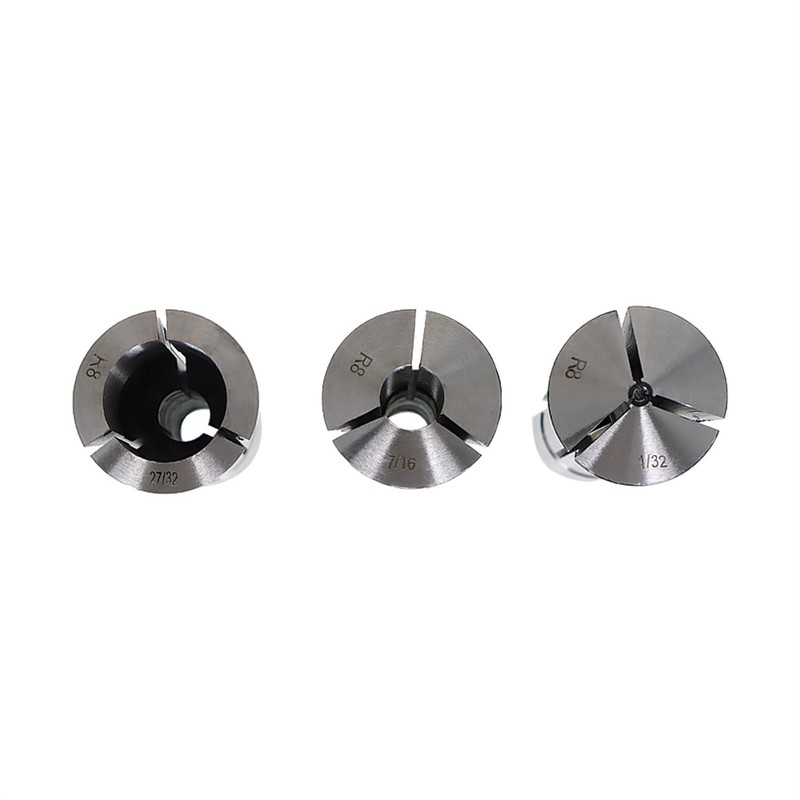 29PCS R8 1/32-1 Inch Steel Spring Collet Set Fit for