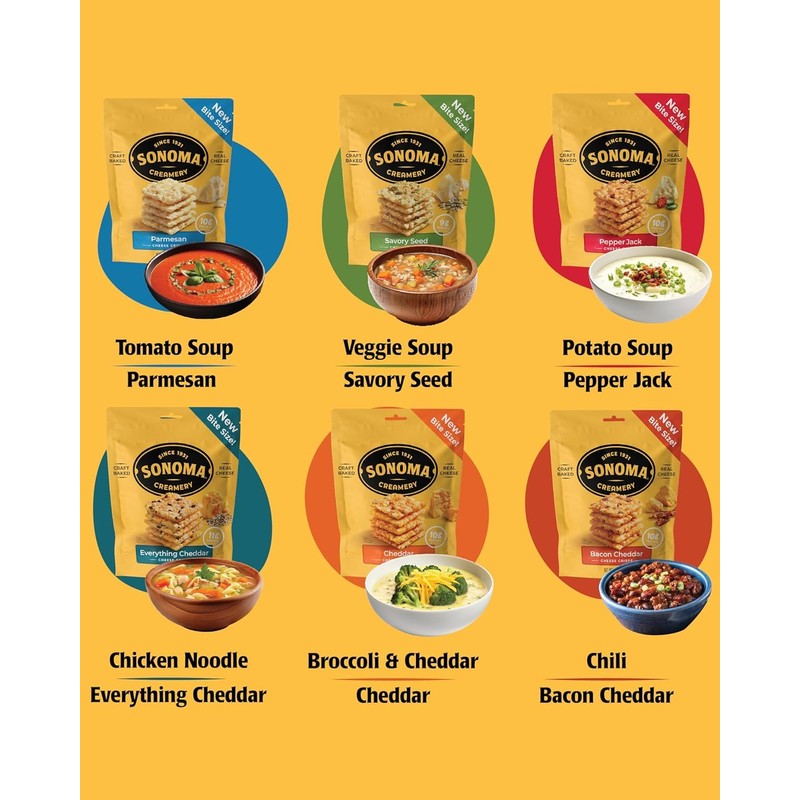 Sonoma, Cr Chz Crisps Parmesan, 2.25 Ounce