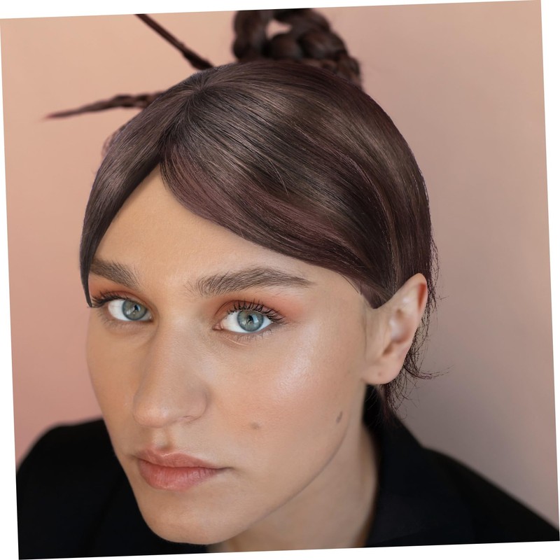 BIUDECO Hair Topper for Women Dark Brown Real Human Hair
