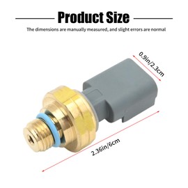Aynaxcol 4928594 Exhaust Gas Pressure Sensor EGR Replacement for Cummins ISX ISM ISC ISB ISL Diesel Dodge Ram 2500 3500 6.7L, Replace 4087989 4903479 4921746