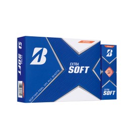Bridgestone Extra Soft Golf Balls, 2021 Model, 12 Balls, Orange