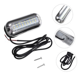 GANAZONO LED Fish Tank Light Underwater Lamp for Aquariums Rated Eye Protection Beautiful Illumination for Aquatic