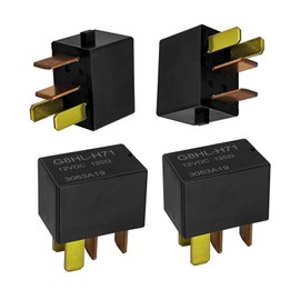 Relay G8HL-H71 (Pack of 4), Automotive Relay 12VDC 39794-SDA-A03 39794-SDA-A05 - Compatible for 2003-2014 Accord 2006-2014 Civic 2007-2014 Acura MDX CR-V