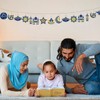 Ramadan Decorations, 20Pcs Wooden Pendant Eid Ramadan Decorations for Home,