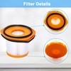 8 Pack Vacuum Filter Replacement for Shark WS620 WS632 WS630