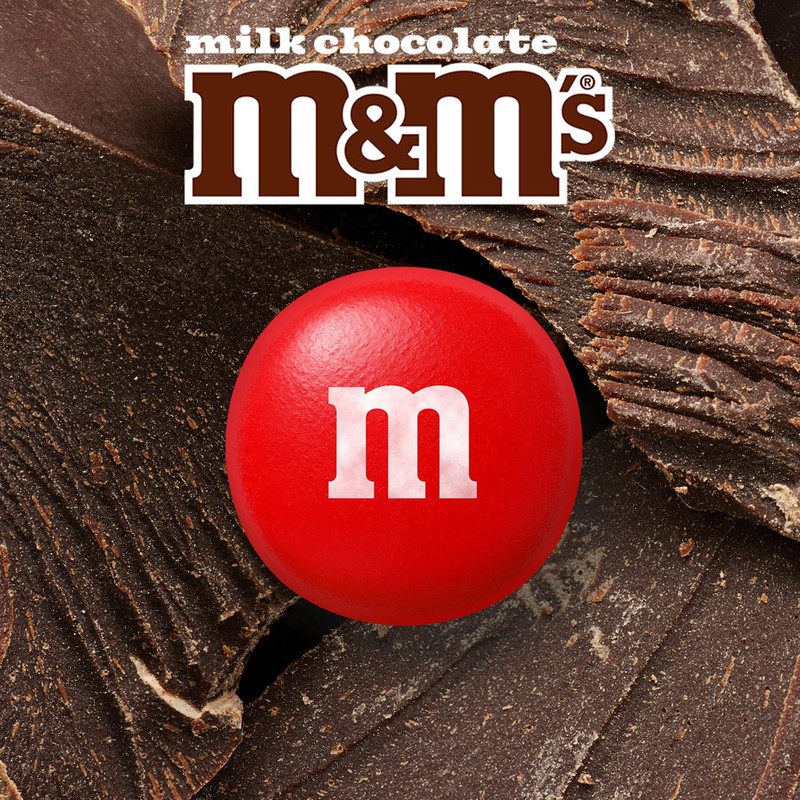 M&M'S Milk Chocolate Candy, Party Size, 38 oz Bag (Pack