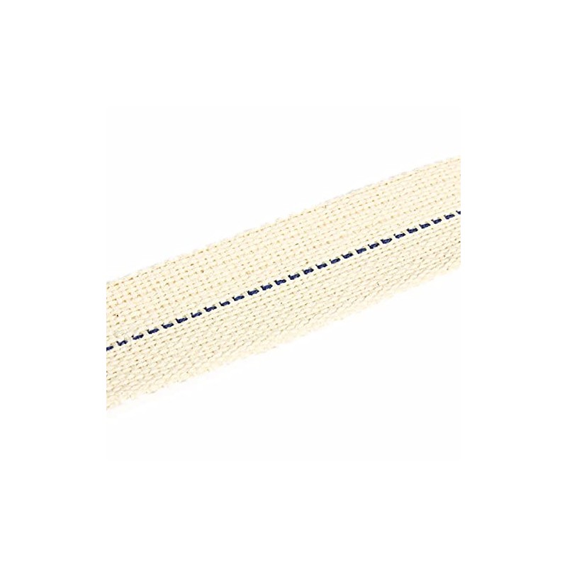 NKlaus 1 Metre Flat Wick 35 mm 100% Natural Cotton