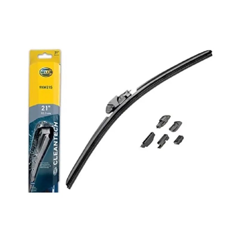 Pluma Limpiaparabrisas Curva Hella Medidas A Elegir