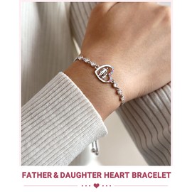 D Dongjiangjin Gift Daughter Bracelet from Dad Birthday Gifts for Teenage Teen Girls Jewellery