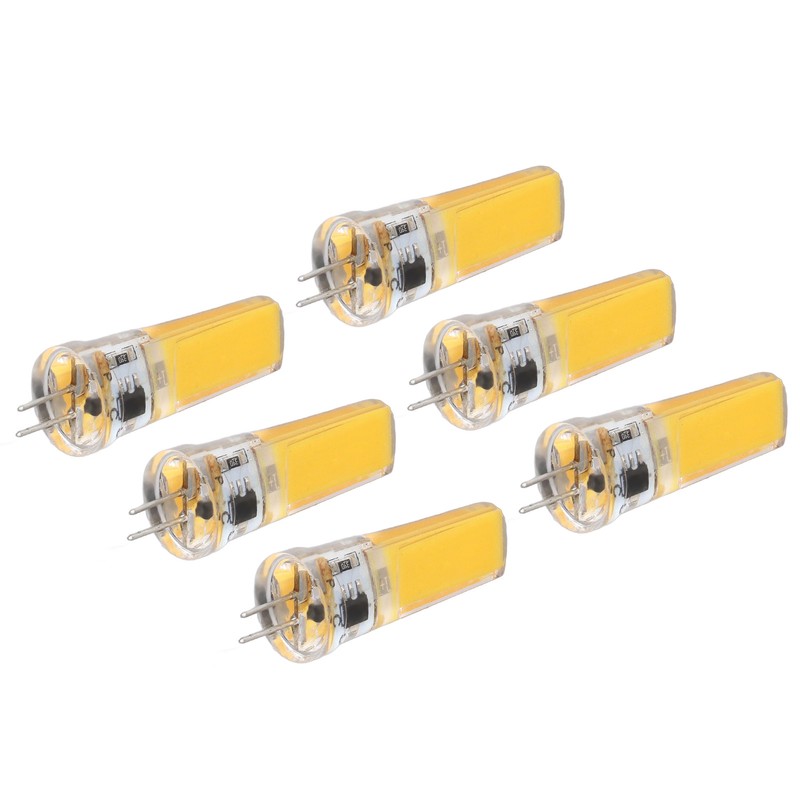 6 Pieces G4 LED Bulbs 9W Dimmable COB Lamp 500LM