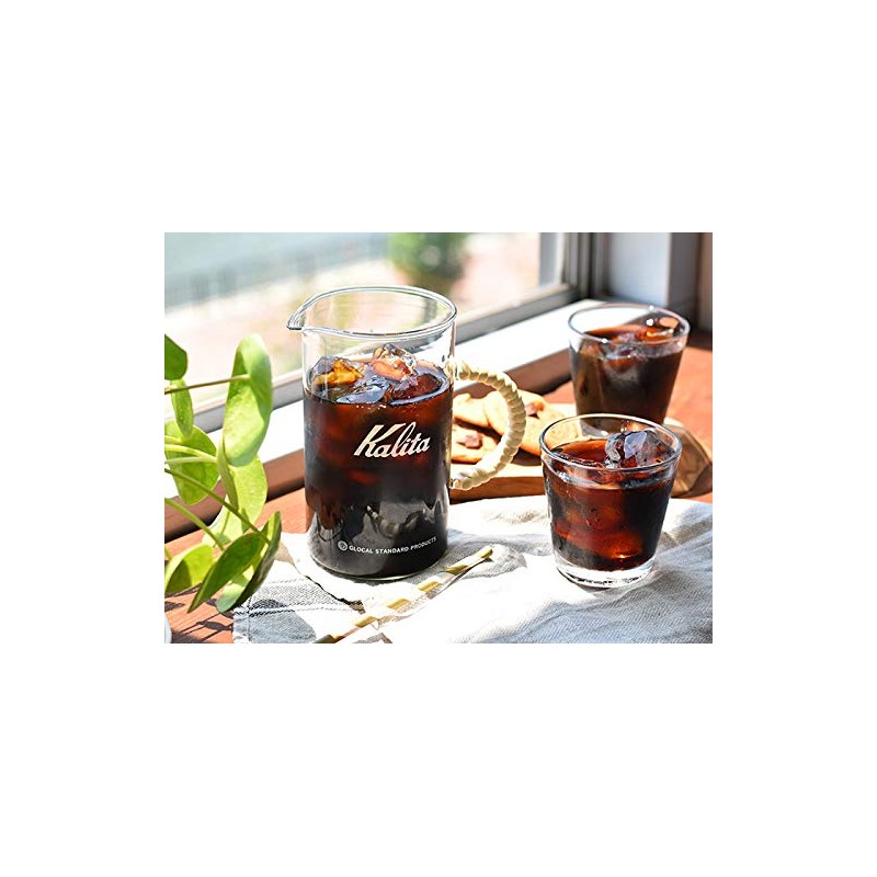 Global Standard Products x Kalita Swallow Coffee Server, Rattan, 16.9