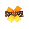 Thanksgiving Turkey Hair Bow Clips Thanksgiving Day Hair Clip Pin