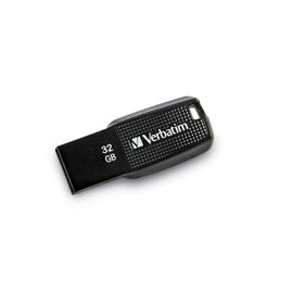 Verbatim 32GB Ergo USB 2.0 Flash Drive – Black