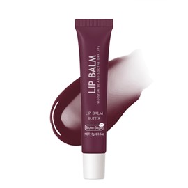 Lip Balm Butter Brown Sugar, Hydrating Tinted Butter Lip Gloss,Clear Lip Mask Lip Care Moisturizer,Smooth Lip Treatment,Non-Sticky Jelly Glow Reviver Lip Oil,Christmas Makeup Gift for Women-03