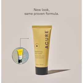 Acure Rutina Nocturna Hidratante Iluminadora Limpiador Adaptógenos Crema Unificar Tono Piel