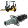 Hydraulic Pump Solenoid Valve 580037013 Square Plug Replacement For Caterpillar