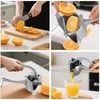 MCSDFN Hand Juicer Squeezer Aluminum Lemon Squeezer Citrus Juicer Hand