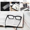 KoKoBin 3 Pack Retro Square Oprah Style Reading Glasses for