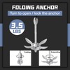 Linkloos Kayak Anchor Kit - 3.5lb with 40ft Rope &