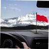 SUPVOX Car Flag Pole Magnetic Holder Metal Base for Vehicle