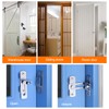 Door Latch Right Angle 90 Degree Folding Latch Stainless Steel