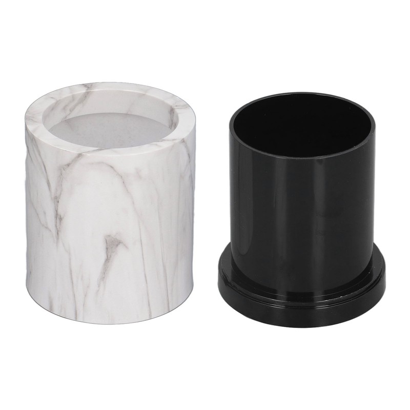 Marble Pattern Pen Holder Beautiful Marble Pattern Anti Slip ABS