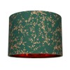 Modern Deep Forest Green Cotton Fabric 10" Lamp Shade with
