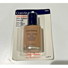 Sally Hansen 1 PIECE OF CORNSILK ZERO SHINE SKIN CLEARING MAKEUP #6865 02 NO COLOR 1OZ NIP