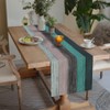 Table Runner Spring Modern Living Room Placemats Green Table Runner