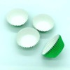 Huaswan Bold Green Foil Cupcake Liners Standard Paper Baking Cups