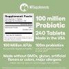 Natural Foundation Supplements Akkermansia Muciniphila Probiotic Supplement 240 Tablets for