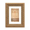 WYNCO 5x7 in 2 Pack Antique Distressed Gold Ornate Classic