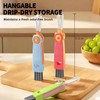 3 in 1 Cup Lid Gap Cleaning Brush Set, 3PCS