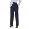 Tapata Women's 32" Linen Dress Pants Straight Leg Long Work