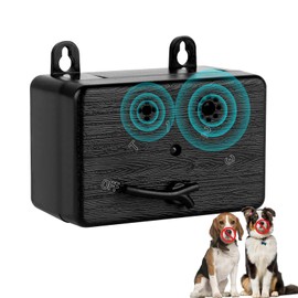 Anti Barking Device for Dogs. Ultrasonic Dog Bark Control Devices Bark Box with 3 Modes, 50FT Sonic Bark Deterrent Dog Barking Silencer, Indoor Outdoor Use Red