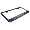 Black Metal License Plate Frame - Second Generation - Mascot