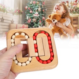 Maze Racers Luban Lock Unlock Adult Planar Ball Wooden Toy Wooden Maze Game Puzzle