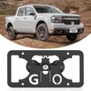 No Drill Front License Frame Compatible with Ford Raptor (3rd