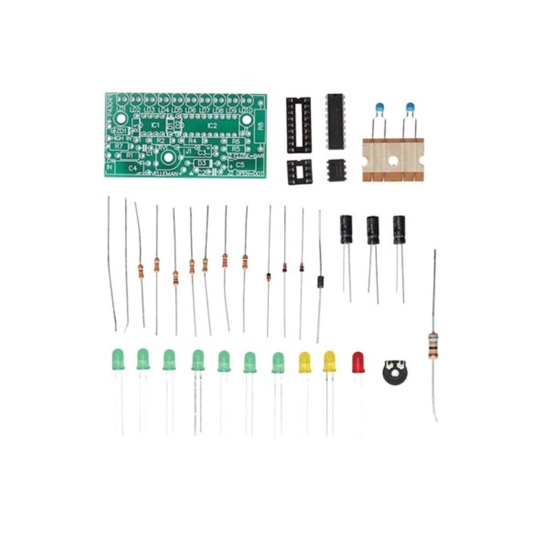 Whadda Soldering Kit Mono VU Meter 10 LEDs