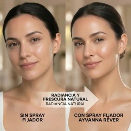 Fijador De Maquillaje Ayvanna Rever Controla La Grasa 80ml                                                                                            