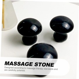 Baluue Mushroom Shaped Massaging Stone for Facial Beauty Ergonomic Design for Smooth Skin for Skincare Absorption Portable Facial Tool for Home Use