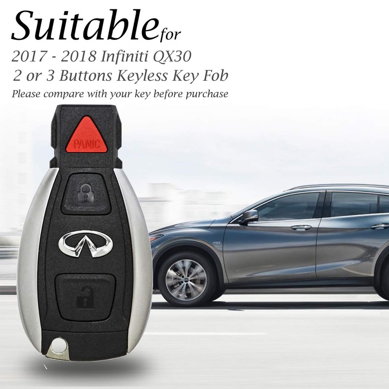 Vitodeco Genuine Leather Smart Key Fob Case Cover Protector with