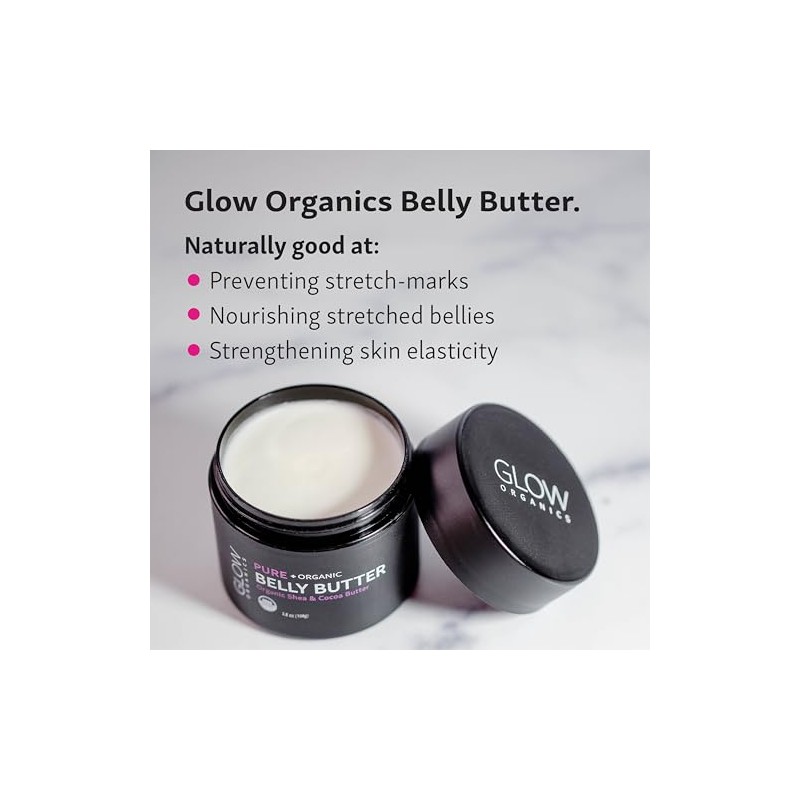 Belly Butter - 100% Organic by Glow Organics