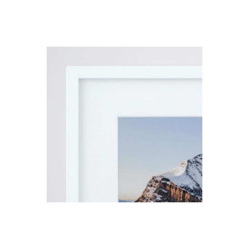 Frame It Easy 23 x 35 White Metal Frame (Ashford)