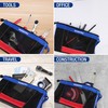 WORKPRO 12" Tool Pouches with Zipper, Heavy-Duty Small Tool Bag,