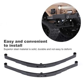 Mokernali Rear Leaf Spring, Steel Leaf Spring Suspension Bar for RC Crawler Car