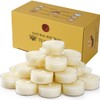 Natural Beeswax Tealight Candles - 24 pcs - Organic Small
