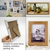 30 Sets Metal Triangle Ring Picture Hangers, D Rings Picture