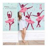 DaraBaby Vinil Decorativo Sala O Habitación De Bailarinas De Ballet