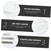 SUPVOX Exhaust Vent Cover for Rv Airflow Vent Louver Durable